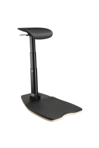 Obrázok pre Ergonomiczne krzesło Maclean, regulacja wysokości, pochylone z matą przeciwzmęczeniową, 615-1180mm, MC-872