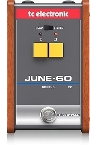 TC Electronic JUNE-60 V2 Efekt typu chorus Obrázok pre TC Electronic JUNE-60 V2 Efekt typu chorus