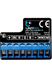 Obrázok pre BLEBOX wLightBox v3 WiFi I/O Module 1x Input binary 1x RGBW/CCT LED output