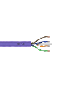 Digitus DK-1614-VH-305 síťový kabel Fialová 305 m Cat6 U/UTP (UTP) Obrázok pre Digitus DK-1614-VH-305 síťový kabel Fialová 305 m Cat6 U/UTP (UTP)