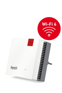 Obrázok pre Repeater FRITZ! 1200 AX 3000 Mbit/s Připojení na síť Ethernet Wi-Fi Bílá 1 kusů