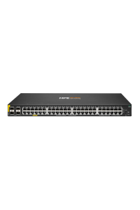 Obrázok pre HPE Aruba Networking CX 6000 48G Class4 PoE 4SFP 370W Switch Řízený L3 Gigabit Ethernet (10/100/1000) Podpora napájení po Ethernetu (PoE) 1U