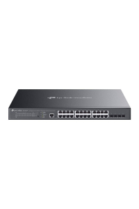 Obrázok pre TP-Link Omada SG3428XMPP síťový přepínač Řízený L2+ Gigabit Ethernet (10/100/1000) Podpora napájení po Ethernetu (PoE) 1U Černá