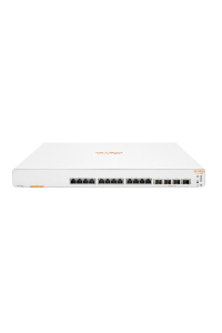Obrázok pre HPE Aruba Networking Networking Instant On Switch 12p 10GBT 4p SFP+ 1960 Řízený L2+ 10G Ethernet (100/1000/10000) 1U Bílá