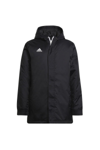 adidas Entrada 22 Stadium Kids Jacket black H57569 Obrázok pre adidas Entrada 22 Stadium Kids Jacket black H57569