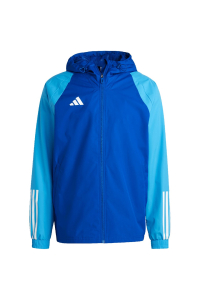 adidas Tiro 23 Competition All Weather Men's Jacket Blue IC4572 Obrázok pre adidas Tiro 23 Competition All Weather Men's Jacket Blue IC4572