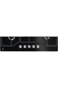 Electrolux KGG75362K Černá Vestavěné 75 cm Plynový 5 zóna/zón Obrázok pre Electrolux KGG75362K Černá Vestavěné 75 cm Plynový 5 zóna/zón