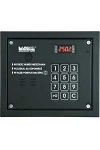 Laskomex CP-2503R black Audio panel with RFID key reader Obrázok pre Laskomex CP-2503R black Audio panel with RFID key reader