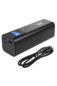 Obrázok pre Mobile Battery Power Bank Maclean, 24600mAh, Power Delivery (PD) 140W, Fast/Quick/Super Charge, 88.56Wh, 2x Type-C, USB, MCE335