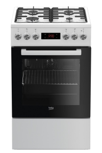 Obrázok pre Beko FSE52320DWD přenosný vařič Volně stojící sporák Plynový Bílá A