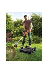 Black & Decker STC1820CM-QW křovinořez / strunová sekačka Baterie Černá, Oranžová, Stříbrná Obrázok pre Black & Decker STC1820CM-QW křovinořez / strunová sekačka Baterie Černá, Oranžová, Stříbrná