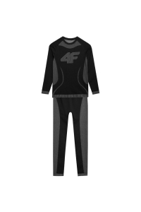 Bielizna bezszwowa dla dziewczynki 4F F109 głęboka czerń 4FJAW23USEAF109 20S 128/134 cm Obrázok pre Bielizna bezszwowa dla dziewczynki 4F F109 głęboka czerń 4FJAW23USEAF109 20S 128/134 cm