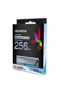 Obrázok pre ADATA UE800 USB paměť 256 GB USB typu C 3.2 Gen 2 (3.1 Gen 2) Stříbrná