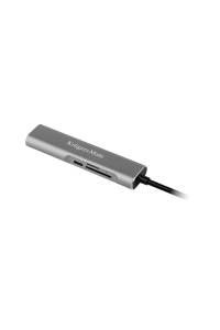 Obrázok pre Adapter (HUB) USB typu C na HDMI/USB3.0/SD/MicroSD/C port