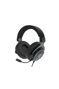 GENESIS Neon 764 Sluchátka s mikrofonem Kabel Přes hlavu Hraní USB Typ-A Černá Obrázok pre GENESIS Neon 764 Sluchátka s mikrofonem Kabel Přes hlavu Hraní USB Typ-A Černá