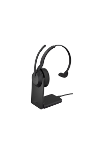 Obrázok pre Jabra Evolve2 55 Sluchátka s mikrofonem Bezdrátový Přes hlavu Kancelář / call centrum USB typu C Bluetooth Nabíjecí podstavec Černá