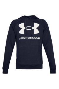Under Armour Men's Rival Fleece Big Logo HD Navy Blue 1357093 410 Obrázok pre Under Armour Men's Rival Fleece Big Logo HD Navy Blue 1357093 410