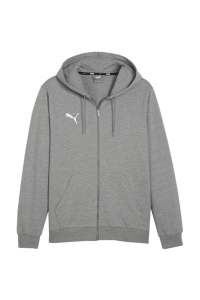 Puma Team Goal Casuals Hooded Grey 658595 33 Obrázok pre Puma Team Goal Casuals Hooded Grey 658595 33