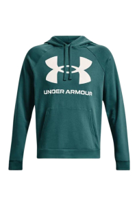 Under Armour Men's Rival Fleece Big Logo HD Green 1357093 722 Obrázok pre Under Armour Men's Rival Fleece Big Logo HD Green 1357093 722