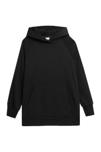 Women's sweatshirt 4F F0955 deep black 4FWSS24TSWSF0955 20S S Obrázok pre Women's sweatshirt 4F F0955 deep black 4FWSS24TSWSF0955 20S S