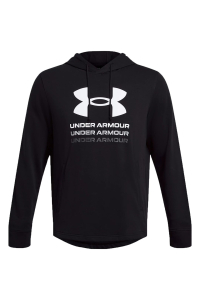 Under Armour UA Rival Terry Graphic Hoodie black 1386047 001 Obrázok pre Under Armour UA Rival Terry Graphic Hoodie black 1386047 001