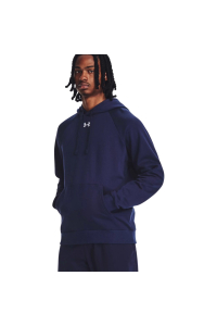 Under Armour Rival Fleece Hoodie navy blue 1379757 410 L Obrázok pre Under Armour Rival Fleece Hoodie navy blue 1379757 410 L
