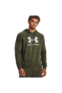 Under Armour Rival Fleece Logo HD Men's Sweatshirt olive 1379758 390 M Obrázok pre Under Armour Rival Fleece Logo HD Men's Sweatshirt olive 1379758 390 M