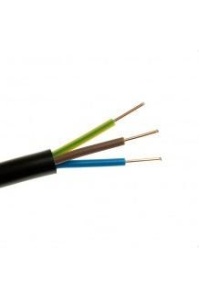 Electrical Wire Ground YKY 0,6/1kV 3x2,5mm2 BLACK ELECTRIC CABLE 100m Obrázok pre Electrical Wire Ground YKY 0,6/1kV 3x2,5mm2 BLACK ELECTRIC CABLE 100m
