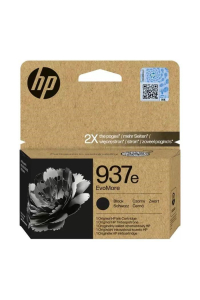 HP Černá originální inkoustová kazeta 937e EvoMore Obrázok pre HP Černá originální inkoustová kazeta 937e EvoMore