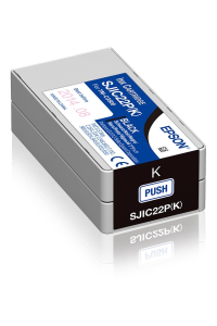 Epson SJIC22P(K): Ink cartridge for ColorWorks C3500 (Black) Obrázok pre Epson SJIC22P(K): Ink cartridge for ColorWorks C3500 (Black)