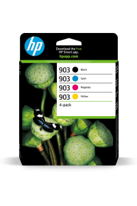 HP Čtyřbalení originálních inkoustových kazet 903 černá/azurová/purpurová/žlutá Obrázok pre HP Čtyřbalení originálních inkoustových kazet 903 černá/azurová/purpurová/žlutá