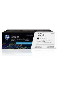 Obrázok pre HP 201X Dvojbalení černých originálních tonerových kazet LaserJet s vysokou výtěžností