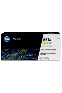 HP 651A Žlutá originální tonerová kazeta LaserJet Obrázok pre HP 651A Žlutá originální tonerová kazeta LaserJet