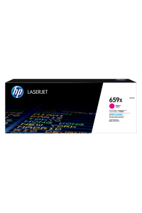 HP LaserJet Purpurová originální tonerová kazeta 659X s vysokou výtěžností Obrázok pre HP LaserJet Purpurová originální tonerová kazeta 659X s vysokou výtěžností