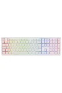 Ducky Zero 6108 Pure White Wireless Gaming Tastatur - MX2A Red (US) Obrázok pre Ducky Zero 6108 Pure White Wireless Gaming Tastatur - MX2A Red (US)