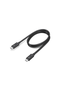 Lenovo 4X91K16968 Thunderbolt kabel 0,7 m 40 Gbit/s Černá Obrázok pre Lenovo 4X91K16968 Thunderbolt kabel 0,7 m 40 Gbit/s Černá