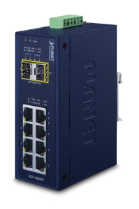 Obrázok pre PLANET IGS-1020TF síťový přepínač Nespravované Gigabit Ethernet (10/100/1000) Modrá