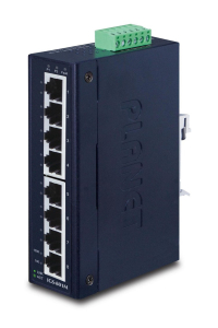 Obrázok pre PLANET IGS-801M síťový přepínač Řízený L2/L4 Gigabit Ethernet (10/100/1000) 1U Modrá
