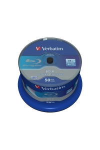 Verbatim Datalife 6x BD-R 25 GB 50 kusů Obrázok pre Verbatim Datalife 6x BD-R 25 GB 50 kusů