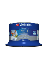 Verbatim 43812 prázdný Blu-Ray disk BD-R 25 GB 50 kusů Obrázok pre Verbatim 43812 prázdný Blu-Ray disk BD-R 25 GB 50 kusů