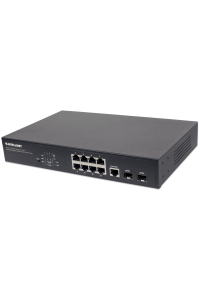 Obrázok pre Intellinet 561167 síťový přepínač Řízený Gigabit Ethernet (10/100/1000) Podpora napájení po Ethernetu (PoE) Černá