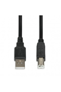 iBox IKU2D USB kabel 3 m USB 2.0 USB A USB B Černá Obrázok pre iBox IKU2D USB kabel 3 m USB 2.0 USB A USB B Černá