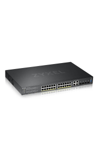 Obrázok pre Zyxel GS2220-28HP-EU0101F síťový přepínač Řízený L2 Gigabit Ethernet (10/100/1000) Podpora napájení po Ethernetu (PoE) Černá
