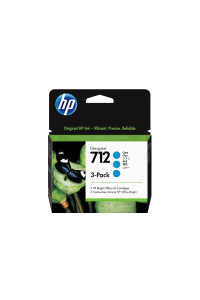 Obrázok pre HP Trojbalení azurových inkoustových kazet 712 DesignJet, 29 ml