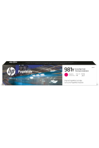 HP 981Y Purpurová originální kazeta PageWide s velmi vysokou výtěžností Obrázok pre HP 981Y Purpurová originální kazeta PageWide s velmi vysokou výtěžností