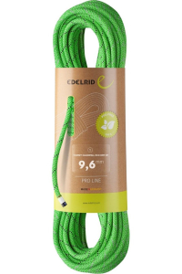 Obrázok pre Rope tommy caldwell eco dry dt 9,6mm 60m-neon green EDELRID