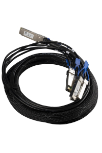 Mikrotik XQ+BC0003-XS+ InfiniBand a optický kabel 3 m QSFP28 4x SFP28 Černá, Chrom Obrázok pre Mikrotik XQ+BC0003-XS+ InfiniBand a optický kabel 3 m QSFP28 4x SFP28 Černá, Chrom