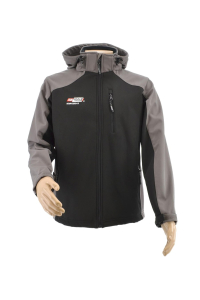 Obrázok pre AWTOOLS KURTKA SOFTSHELL T4/ SZARO-CZARNA/ XXXL
