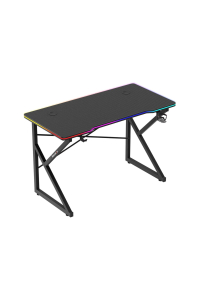 Huzaro Hero 1.7 RGB Black - herní stůl Obrázok pre Huzaro Hero 1.7 RGB Black - herní stůl