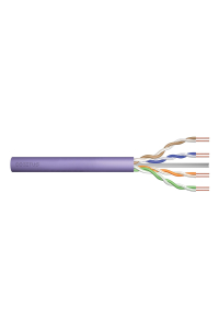 Obrázok pre Digitus DK-1614-VH-1 síťový kabel Fialová 100 m Cat6 U/UTP (UTP)